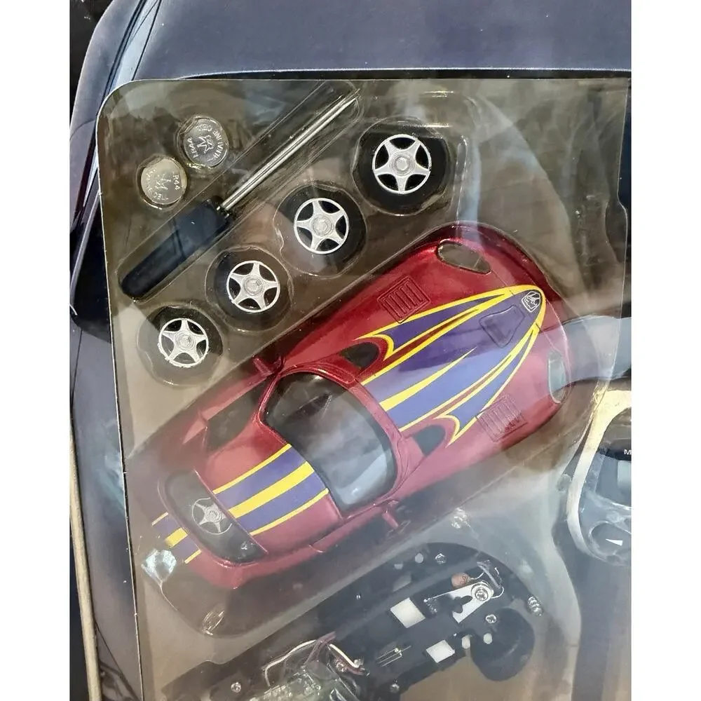 Dodge Viper diecast metal Car 1:32 MIB Remote Control RC Watch NOS FREE SHIPPING